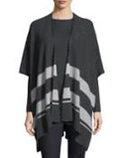 Sequin Striped Cashmere