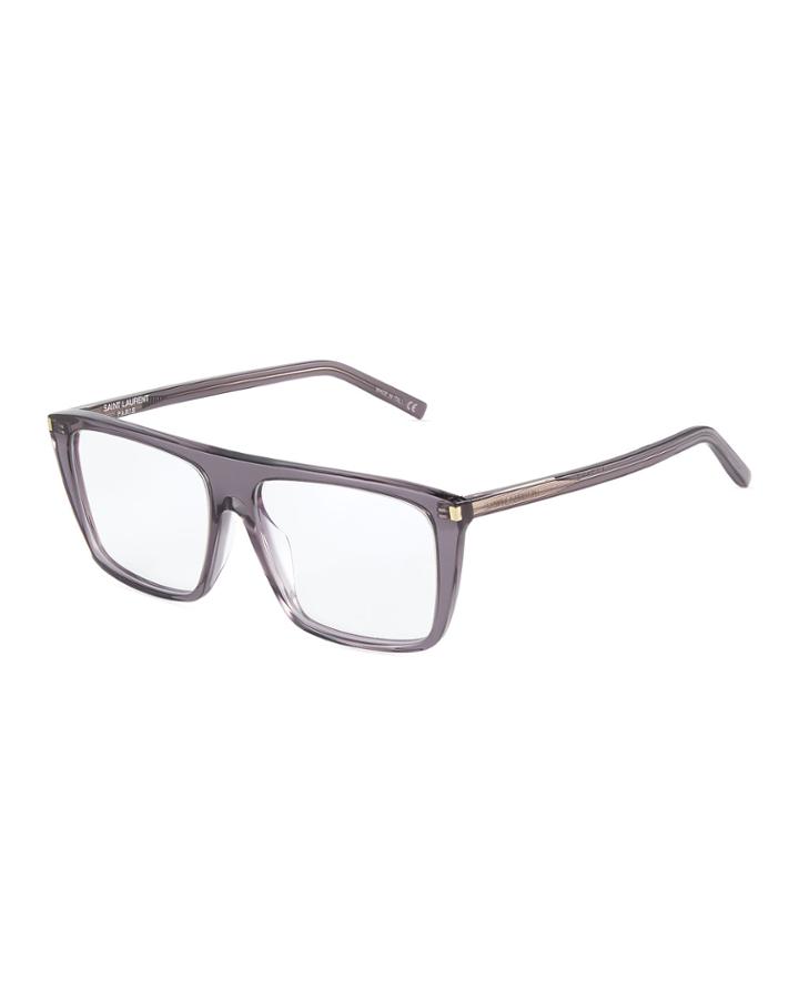 Translucent Flat-top Acetate Optical Glasses