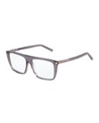 Translucent Flat-top Acetate Optical Glasses