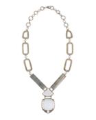 Chalcedony & Labradorite Necklace