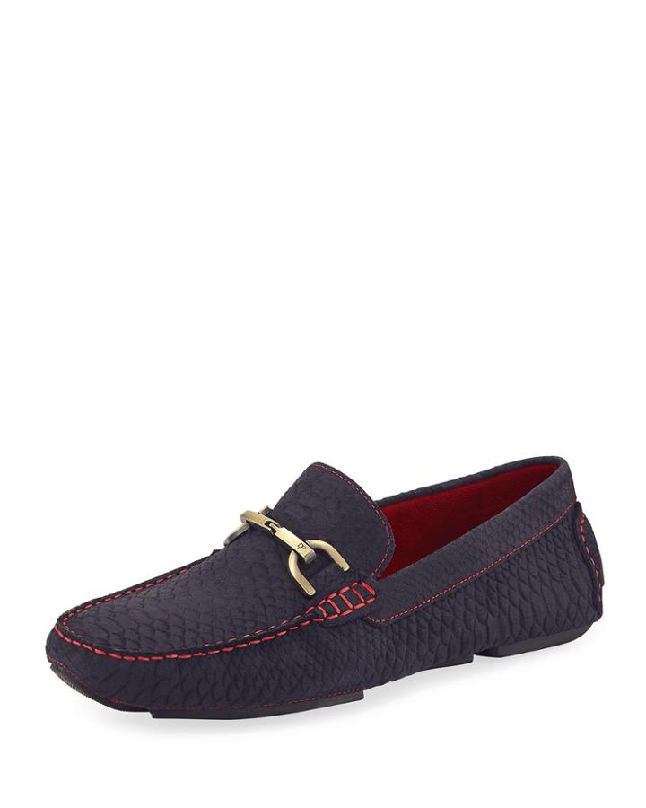 Men's Victor Snake-embossed