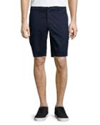 Straight-leg Poplin Shorts,