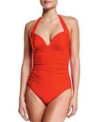 50s Gathered One-piece