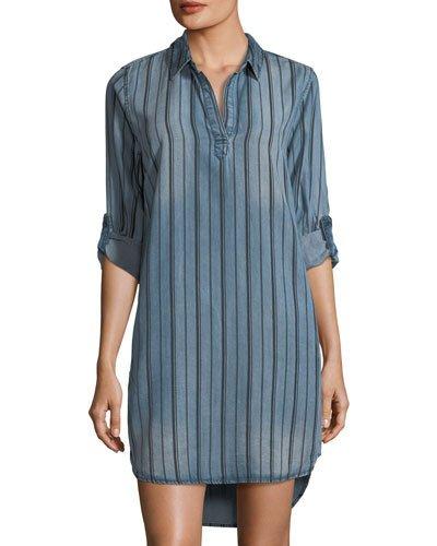 Aveline Stripe-print Long-sleeve