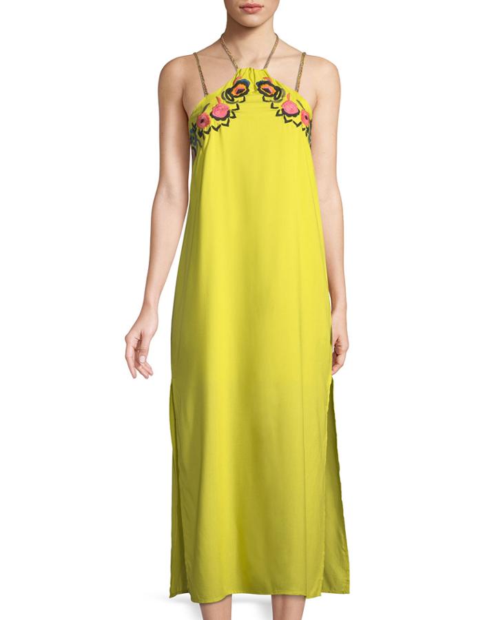 Mide Embroidered Halter
