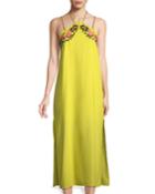 Mide Embroidered Halter