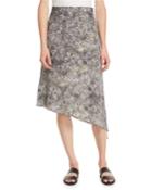 Asymmetric Willow-print