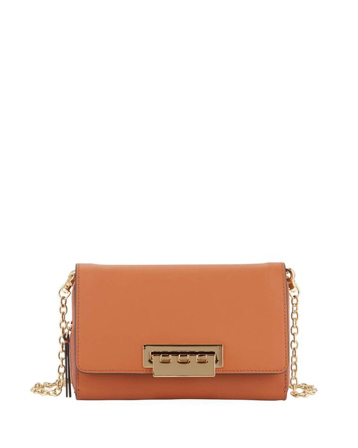 Eartha Leather Crossbody Wallet Bag