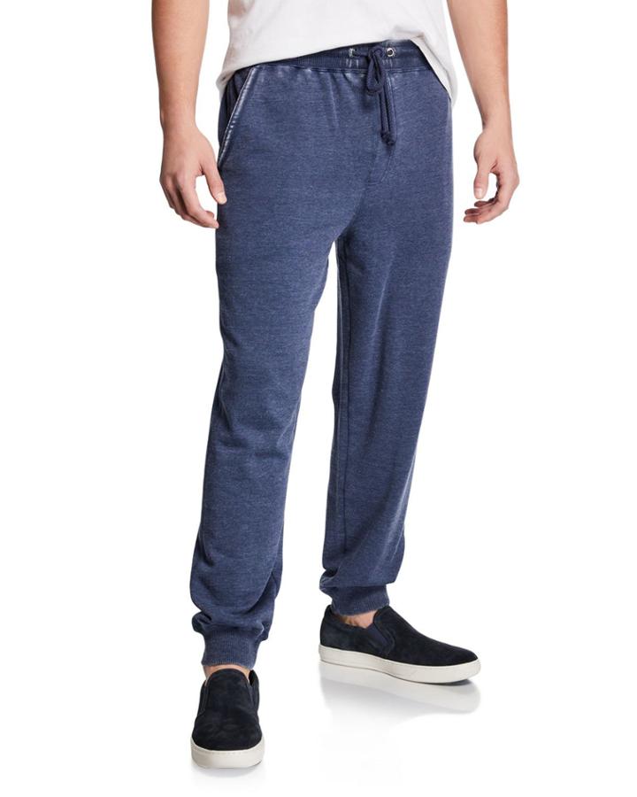 Men's Vintage Washed Fleece Jogger Pants