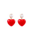My Valentine Heart-drop Earrings