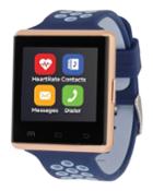 Air 2 Smartwatch W/ Touch Screen, Rose/blue
