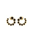 18k Lollipop&reg; Black Onyx Spiral Earrings