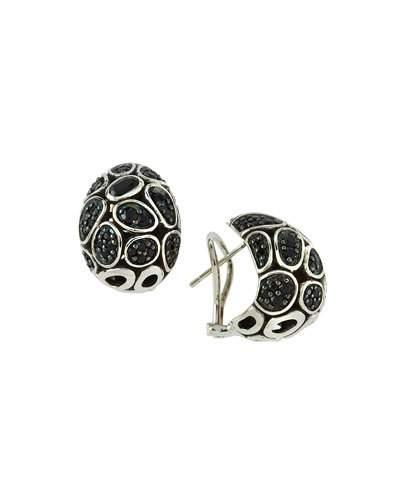 Kali Silver Chalcedony & Sapphire Pebble