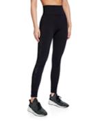 Leopard Jacquard Mesh Seamless