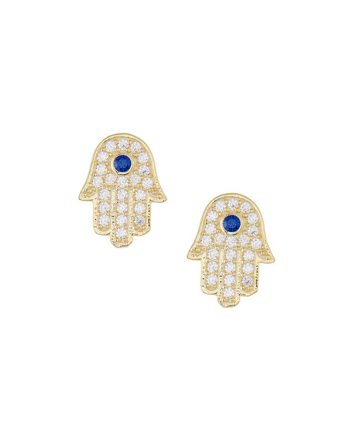 Cubic Zirconia Hamsa