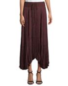 Maya Pleated Snake-print