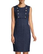 Sailor-button Tweed