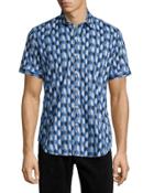 Printed Short-sleeve Shirt,