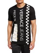 Men's Rubberized Logo Crewneck T-shirt