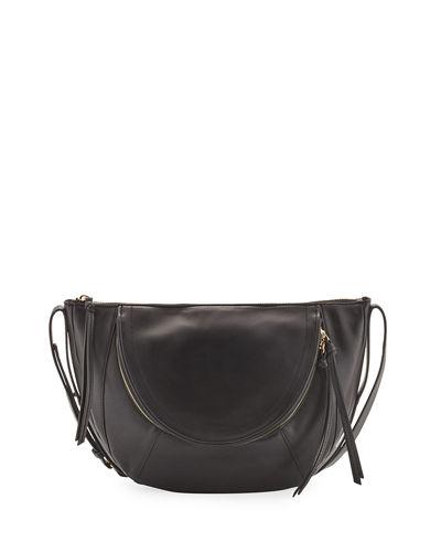 Clara Half-moon Leather