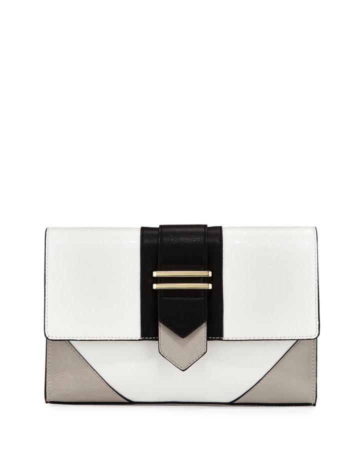 Mod Colorblock Clutch Bag