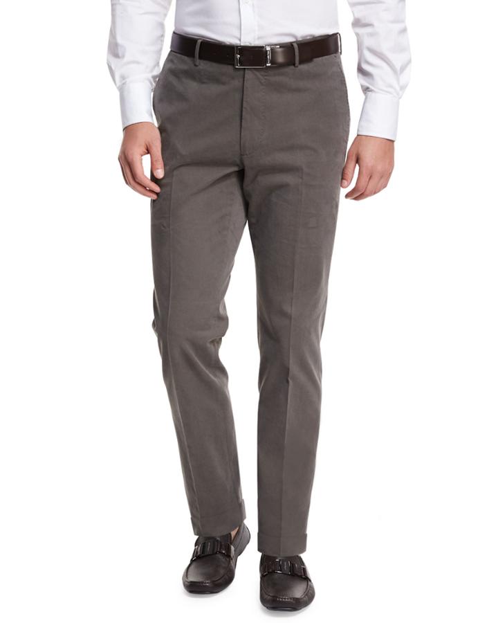 Yarn-dyed Drill Chino Pants