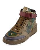 Men's Butterfly-print High-top