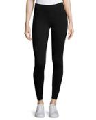 Riley Stretch-knit Leggings, Black