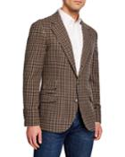 Men's Dak Felt Deconstructed Wool/cashmere Blazer