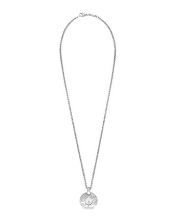Estate 18k Chopardissimo Floating Diamond Pendant Necklace