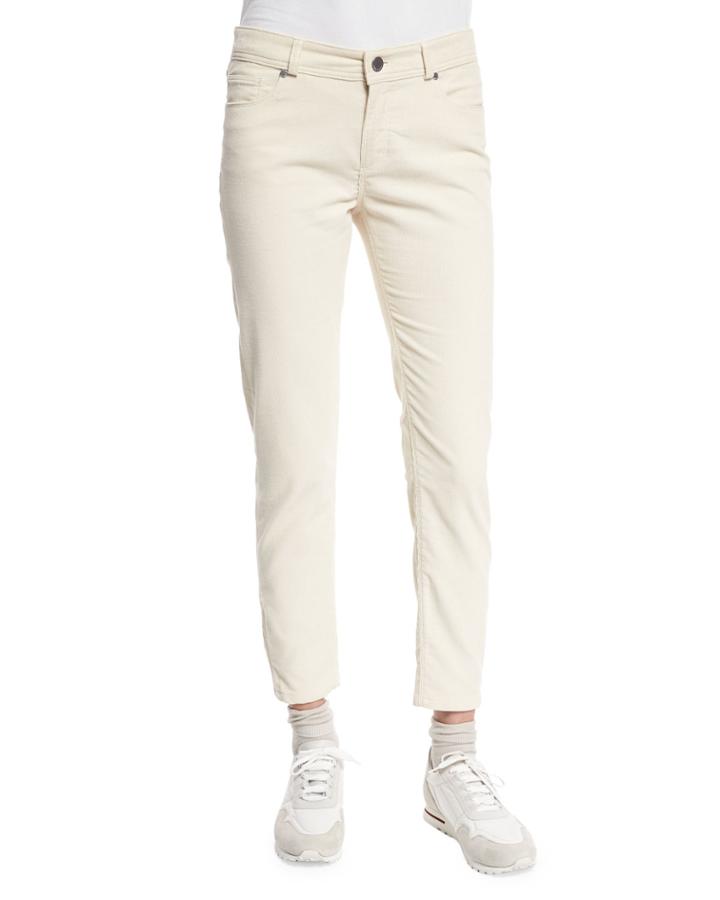Mathias Corduroy Cropped Pants