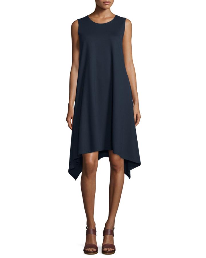 Draped Tank Dress,
