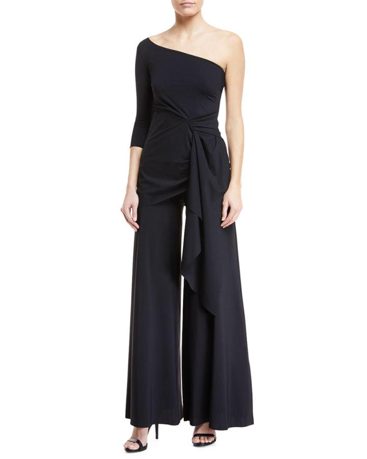 Berenetta Asymmetric Ruffle Top