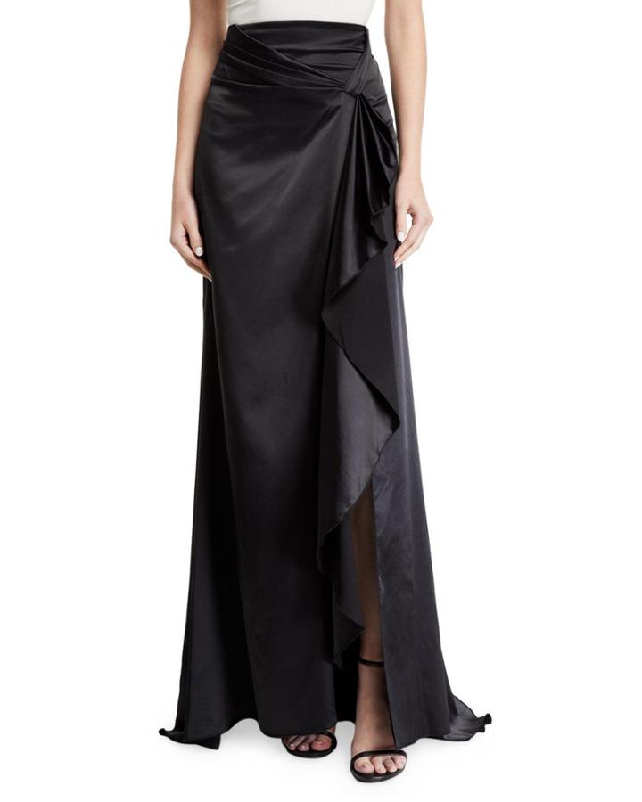 Brill Long Draped-front