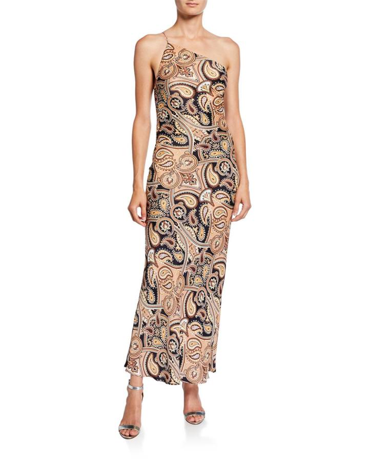 Hendrix Paisley One-shoulder Bias