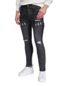 Men's Hbz Distressed-denim