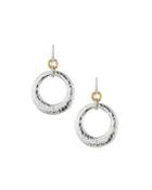 Hoopla Large Tapered Ring Drop Earrings