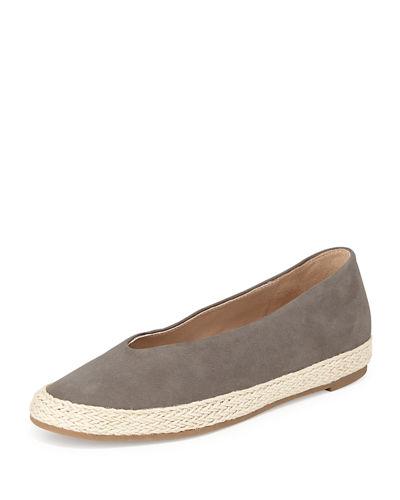 Tour Nubuck Espadrille Flat