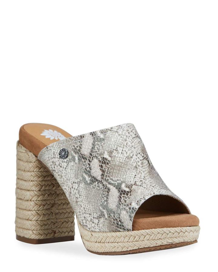 Ambur Snake-print Platform
