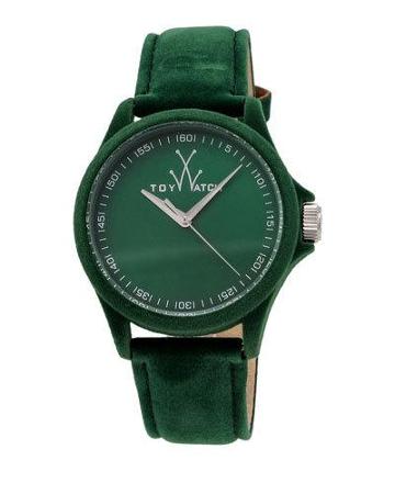 Sartorial Washed Leather Watch, Green