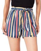 Flaunt Striped Belted