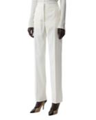 High-rise Tux-striped Tailored Trousers