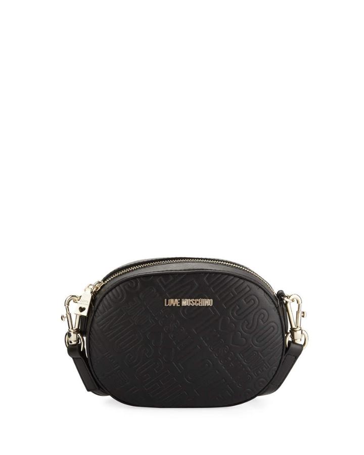 Logo-embossed Clutch Bag With