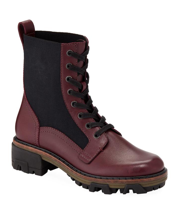 Shiloh Leather Gored Hiker Boots