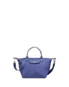 Le Pliage Neo Small Denim-print Top-handle Bag