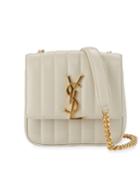 Vicky Monogram Ysl Small Quilted Leather Crossbody Bag