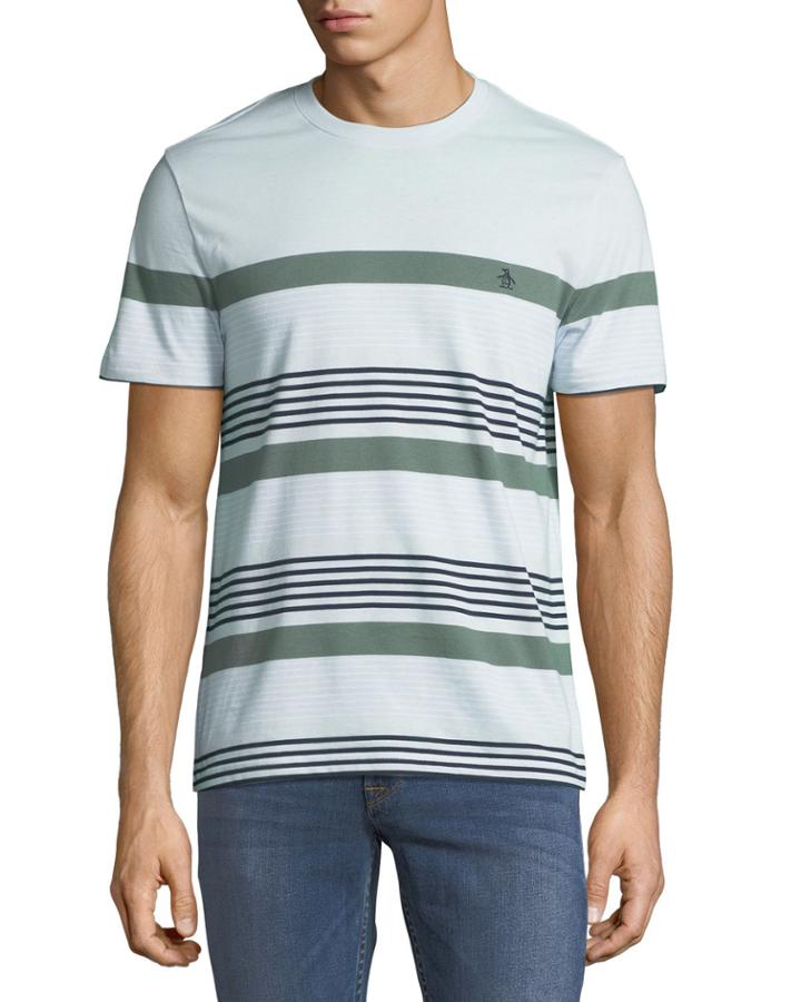 Men's Engineered Safari Striped T-shirt