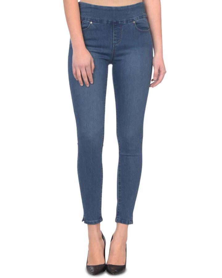 Rachel High-rise Pull-on Skinny Ankle Jeans