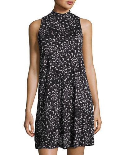 High-neck Print