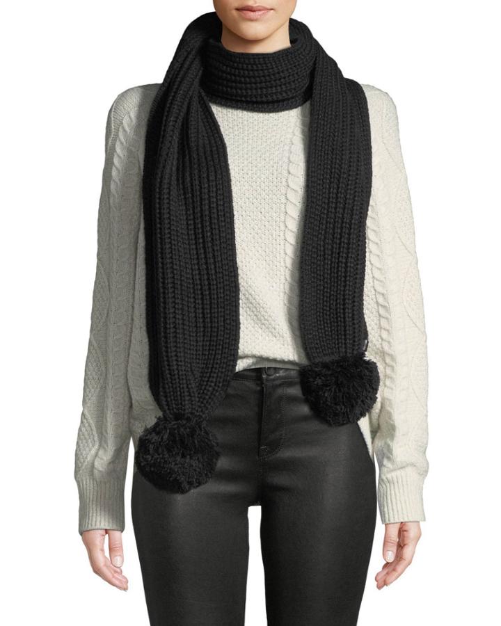 Double Pompom Knit